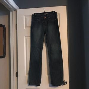 Men's Levi 514 Dark Demin Jeans - Size W 29 L 32